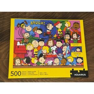 Aquarius Peanuts 500 Piece Jigsaw Puzzle NEW Sealed